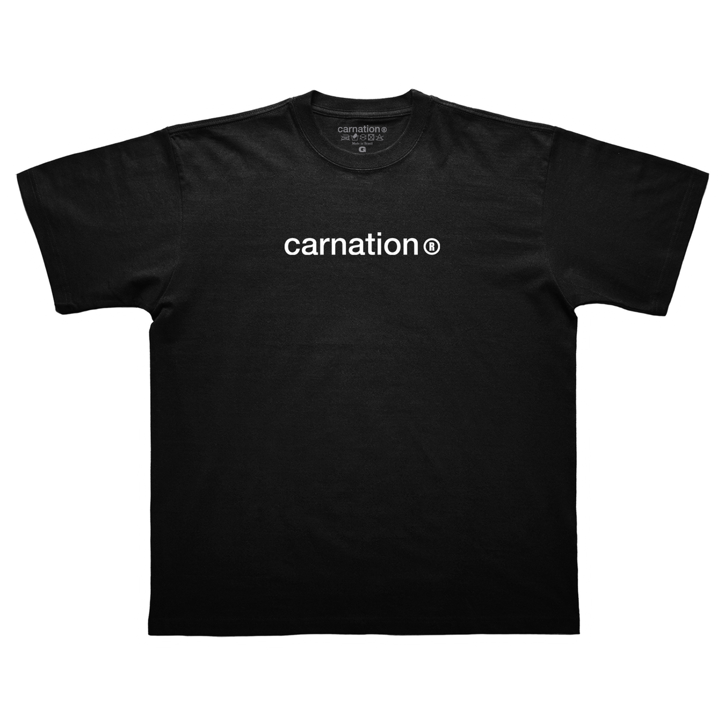 Camiseta Oversized "Logotype" Preta