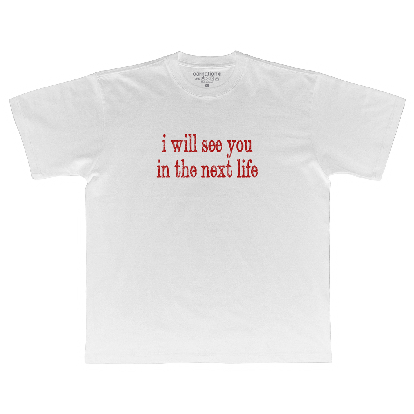 Camiseta Oversized "Next Life"