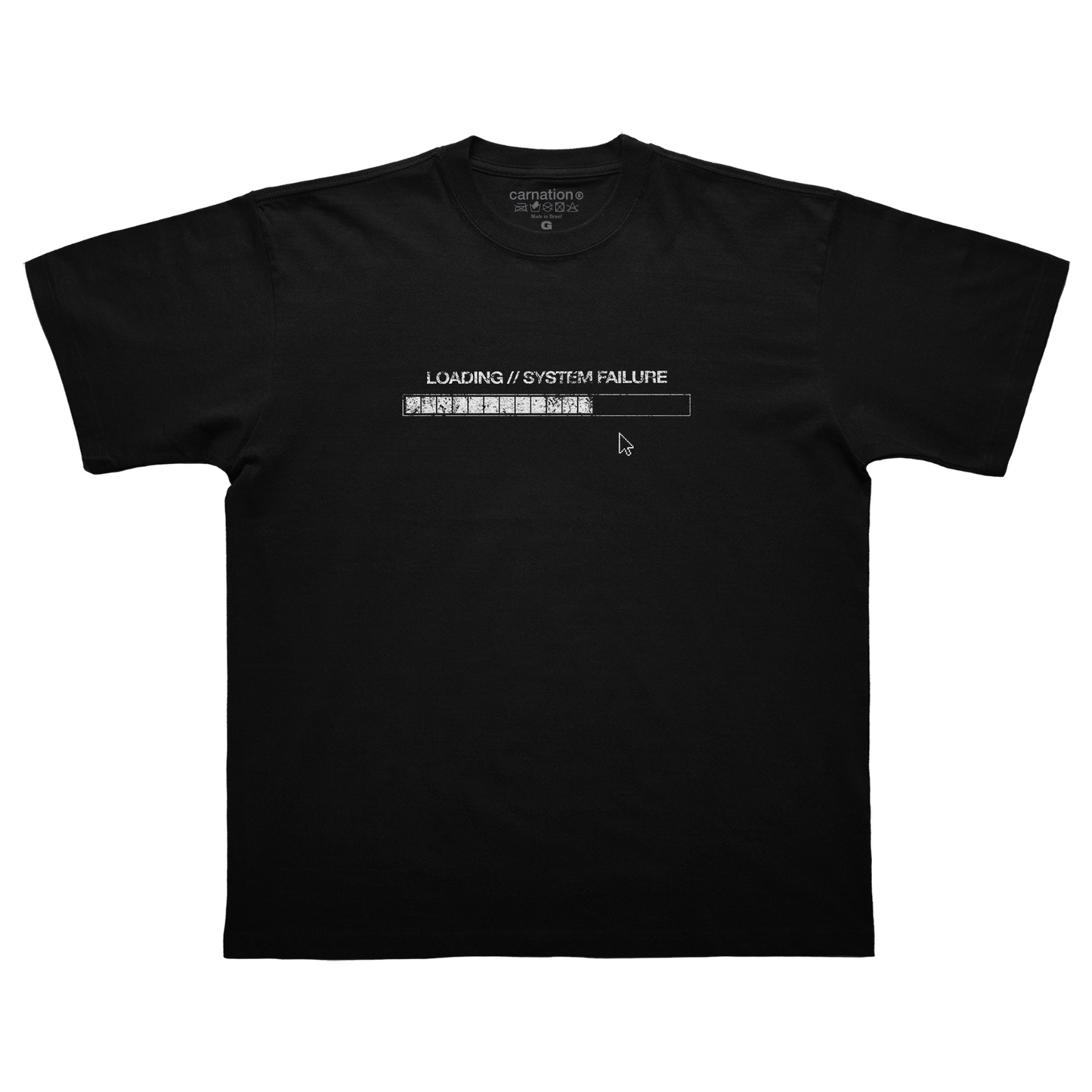 Camiseta Oversized "Loading"
